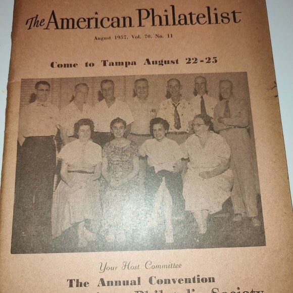 57' Two Books:The American Philatelist (Stamp Book) SC-AS IS(?Missing Pages??) - Picture 3 of 13